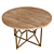 Hayes Round 48" Table: Stylish Dining Essential 3D model small image 7