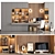 Sleek Office Furniture Set 3D model small image 1