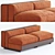 Modern Life Sofa by Acerbis 3D model small image 2