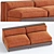 Modern Life Sofa by Acerbis 3D model small image 7