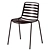 Enea Street Chair: Ergonomic & Stylish Outdoor Seating 3D model small image 7