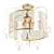 Freya Simone Ceiling Chandelier 3D model small image 1