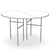 Round Mingle Dining Table 3D model small image 6