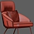 Contemporary Bonaldo Bahia Armchair 3D model small image 4