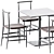 Modern Dining Set: Dado S80 Table & Pelleossa Chair 3D model small image 2