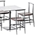 Modern Dining Set: Dado S80 Table & Pelleossa Chair 3D model small image 3
