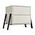 Modern Bedside Table TSD4 3D model small image 4