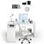 Workplace iMac Blue 3D model small image 2