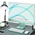 Green iMac Workspace: Complete Set for Productivity 3D model small image 4