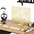 Sleek Yellow iMac for Productive Workplaces 3D model small image 4