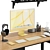 Sleek Yellow iMac for Productive Workplaces 3D model small image 5