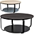 Sleek Clik Kendo Coffee Table 3D model small image 1