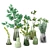 Greenery Bliss: Vases of Natural Elegance 3D model small image 9