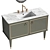 TORINO Washbasin Set: Elegant and Functional 3D model small image 2