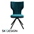 Essen Metal Chair: Stylish and Sturdy 3D model small image 2