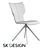 Essen Metal Chair: Stylish and Sturdy 3D model small image 4