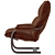 Onega Relax Armchair | Adjustable Backrest | Ergonomic Design 3D model small image 4