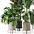Ferm Living Bau Pot Large - Set 206: Stylish Indoor Plant Collection 3D model small image 3