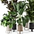 Ferm Living Bau Pot Large - Set 206: Stylish Indoor Plant Collection 3D model small image 6
