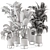 Ferm Living Bau Pot Large - Set 206: Stylish Indoor Plant Collection 3D model small image 7