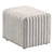 Elegant Rosetta Ottoman by Coco Republic 3D model small image 5