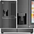 LG Refrigerator Set 6: Side-by-Side, DoorCooling+, & Freezer 3D model small image 2