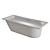 Duravit Darling New: Modern Acrylic Bathtub 3D model small image 2