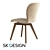 Elegant Aspen Dining Chair 3D model small image 3