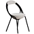 Mid-Century Musico Chair by LEE BROOM 3D model small image 1