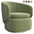 Comfort Plus Armchair 3D model small image 1