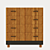 Modern Oak Chest of Drawers 3D model small image 2