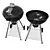 Napoleon Rodeo Charcoal Grill 3D model small image 1