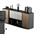 Executive Office Furniture Set 3D model small image 4