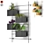 Quad Box Wall Planter Set 3D model small image 7