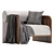Elegant Crump & Kwash Lounge Chair 3D model small image 4