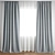 Poly Curtain Model - High Quality 3D model small image 1