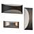 Cabo LED Wall Sconce: Stylish Illumination 3D model small image 1