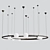 Eccentric Dual Pendant Lamp 3D model small image 3