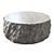 Stylish Stone Coffee Table 3D model small image 1