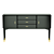 Elegant 2-Door 3-Drawer Sideboard 3D model small image 2