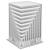 Parametric Corner Building: Detailed Facades 3D model small image 5