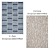 Versatile Rug Set - 6 Unique Designs 3D model small image 4