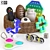 Antistress Toy Set: Pop It, Squishy Cat, Joystick, and More! 3D model small image 1