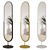 Elegant Floor Mirror with Stand 3D model small image 3