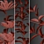 Lush Tatarian Aster Quartet: 4 Vibrant Flowering Plants 3D model small image 5