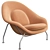 Womb Chair and Ottoman: Comfort Meets Style 3D model small image 14