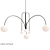 Elegant Finale Pendant Light 3D model small image 1