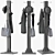 Stylish Byxbee Coat Stand 3D model small image 1