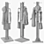 Stylish Byxbee Coat Stand 3D model small image 5