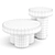 Miniforms Soda Glass Coffee Side Table 3D model small image 10